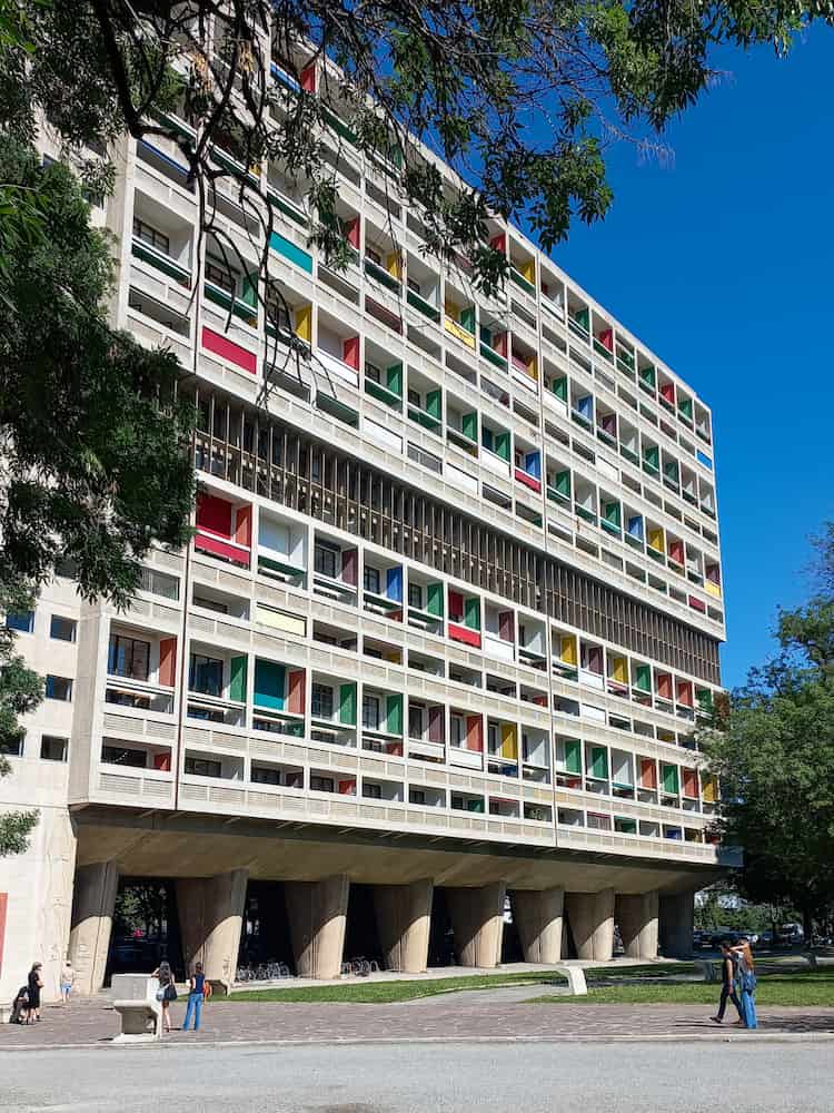 La Cité Radieuse di Corbusier