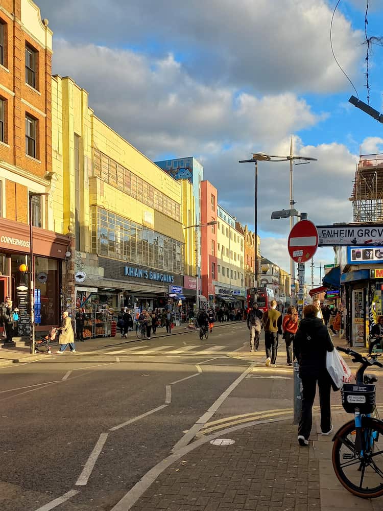Rye Lane, la via principale del quartiere di Peckham