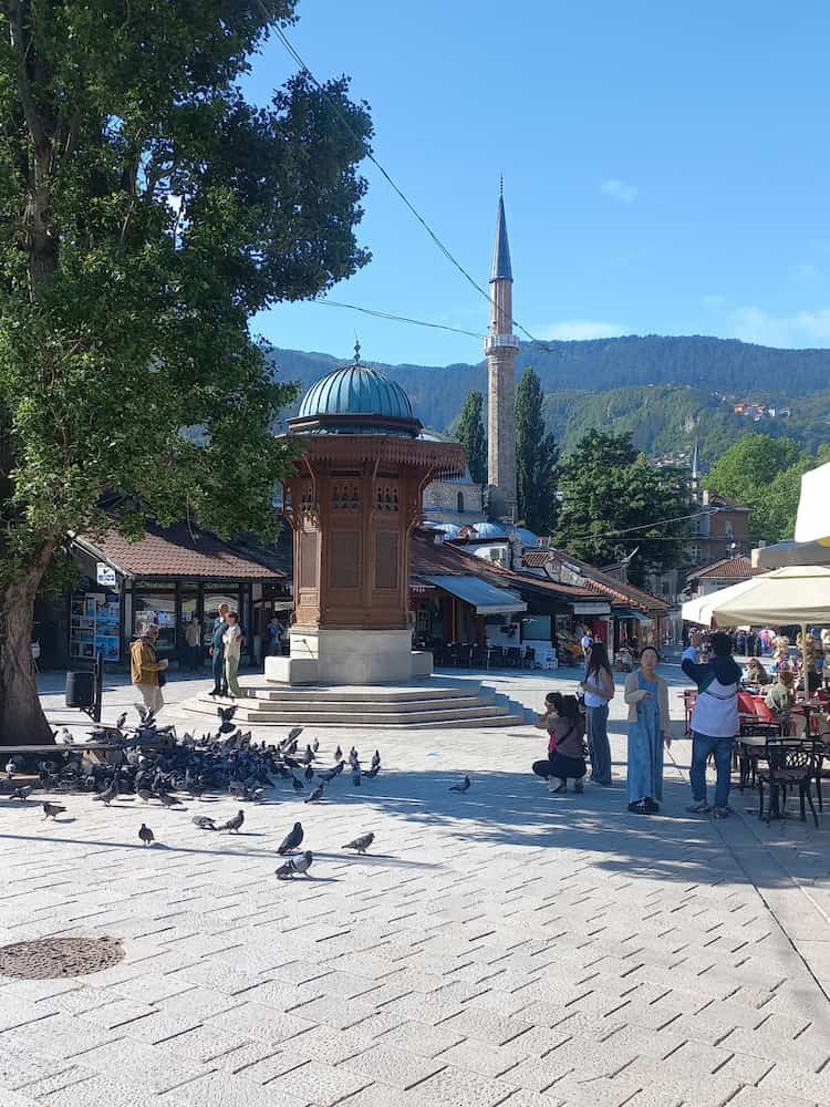 Sebilj, la fontana in legno simbolo di Sarajevo